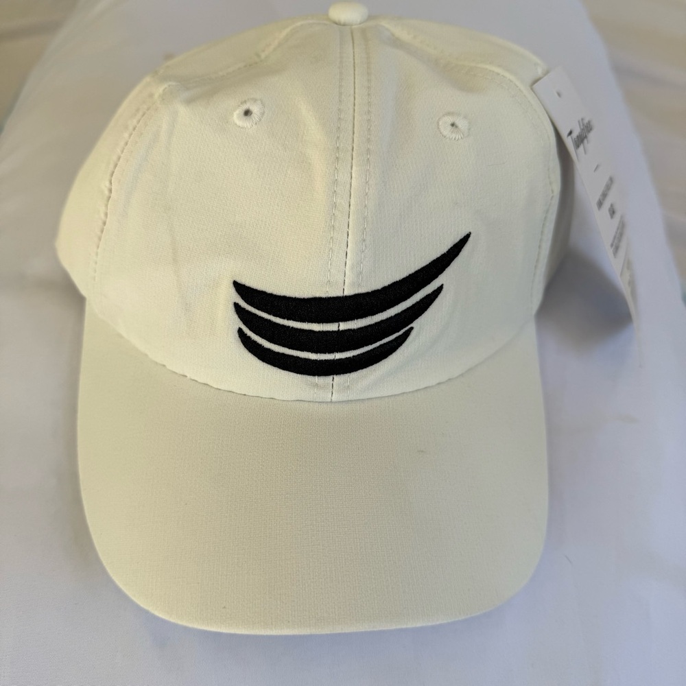 Tanglefree Hat Baseball Hunting Men’s Women’s White Velcro Back Lightweight NWT